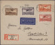 Delcampe - Deutsche Abstimmungsgebiete: Saargebiet: 1934/1935 "VOLKSABSTIMMUNG": 85 Belege - Lettres & Documents