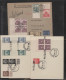 Deutsche Besetzung II. WK: 1938/1943, B/M,GG Etc., Sammlung Mit Ca. 60 Verschied - Bezetting 1938-45