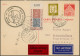 Delcampe - Deutschland Nach 1945: 1946/2003, Vielseitige Partie Von Ca. 114 Briefen Und Kar - Sammlungen