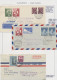 Deutschland Nach 1945: 1948/1960, Vielseitige Sammlung Von Ca. 220 Flugpost-Bele - Collections