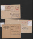 Alliierte Besetzung - Gebühr Bezahlt: 1945/1949, Sammlung Von Ca. 240 Bedarfsbel - Other & Unclassified