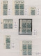 Alliierte Besetzung - Gemeinschaftsausgaben: 1946/1948, Druckerzeichen/Plattennu - Autres & Non Classés