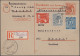 Alliierte Besetzung - Ganzsachen: 1946/1948, Partie Von Sechs Gebrauchten Ganzsa - Other & Unclassified