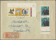 DDR: 1949/1990, Umfangreicher Posten Von Ca. 1.360 Briefen Und Karten In Netter - Collections