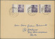 DDR: 1953/1957, Fünfjahrplan (Odr./Bdr./Aufdrucke), Vielseitige Partie Von Ca. 2 - Verzamelingen