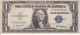 BILLETE DE ESTADOS UNIDOS DE 1 DOLLAR DEL AÑO 1935 LETRA F WASHINGTON  (BANK NOTE) - Certificats D'Argent (1928-1957)