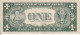 BILLETE DE ESTADOS UNIDOS DE 1 DOLLAR DEL AÑO 1935 LETRA F WASHINGTON  (BANK NOTE) - Certificats D'Argent (1928-1957)