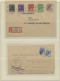 Berlin: 1948/1949, Schwarzaufdruck, Sammlung Von 45 Briefen Und Karten Mit Nette - Lettres & Documents