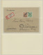 Delcampe - Berlin: 1948/1949, Schwarzaufdruck, Sammlung Von 45 Briefen Und Karten Mit Nette - Cartas & Documentos