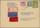 Delcampe - Berlin: 1948/1959, Nette Partie Von Ca. 73 Briefen Und Karten Mit Nur Mittleren - Cartas & Documentos