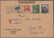 Delcampe - Berlin: 1948/1961, Nette Partie Von Ca. 155 Briefen, Karten Und Ganzsachen Mit E - Lettres & Documents