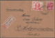 Berlin: 1949/1953, Partie Von Elf Briefen Mit Interessanten Und Besseren Frankat - Cartas & Documentos
