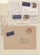 Delcampe - Berlin: 1949/1955, Bauten I, Sammlung Von 40 Bedarfsbelegen, Dabei Auslandspost, - Lettres & Documents