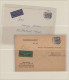 Delcampe - Berlin: 1949/1955, Bauten I, Sammlung Von 40 Bedarfsbelegen, Dabei Auslandspost, - Lettres & Documents