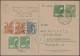 Berlin - Ganzsachen: 1948/1951, Partie Von Vier Ganzsachenkarten Mit Drei Zehnfa - Autres & Non Classés