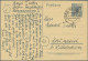 Berlin - Ganzsachen: 1949, Aufdrucke, Vier Bedarfsgebrauchte Karten Mit Text: P1 - Sonstige & Ohne Zuordnung