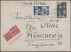 Saarland Und OPD Saarbrücken: 1947/1959, Partie Von 47 Briefen Und Karten Mit Be - Andere & Zonder Classificatie