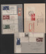 Saarland (1947/56): 1920/1959, Interessantes Lot Mit 16 Belegen Teils Frankiert - Lettres & Documents