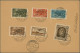 Saarland (1947/56): 1920-1959 Bestand Von Marken Und Belegen In Drei Steckalben, - Lettres & Documents