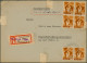 Saarland (1947/56): 1945/1958, Partie Von 60 Bedarfs-Briefen/-Karten Ab Etwas Ge - Covers & Documents