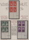 Delcampe - Saarland (1947/56): 1947/1956, Liebevoll Zusammengetragene Sammlung In 3 Alben M - Gebruikt