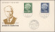 Saarland (1947/56): 1947/1957, Partie Von 20 (meist Philatelistischen) Belegen, - Lettres & Documents