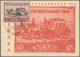 Saarland (1947/56): 1950/1956, Zusammenstellung Mit Neun Sonderkarten Je Mit Iba - Briefe U. Dokumente