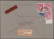 Delcampe - Bizone: 1948/1951, BAUTEN, Vielseitige Sammlung Von Ca. 134 Briefen Und Karten M - Autres & Non Classés