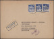 Delcampe - Bizone: 1948/1951, BAUTEN, Vielseitige Sammlung Von Ca. 134 Briefen Und Karten M - Other & Unclassified