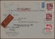 Delcampe - Bizone: 1948/1951, BAUTEN, Vielseitige Sammlung Von Ca. 134 Briefen Und Karten M - Sonstige & Ohne Zuordnung