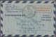 Bizone - Ganzsachen: 1948/1953, Bizone/Bund Luftpostfaltbriefe, Sammlung Von 14 - Andere & Zonder Classificatie