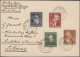 Bundesrepublik Deutschland: 1949/1956, Wohlfahrt, Lot Von Fünf Belegen Mit Satzf - Colecciones