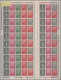 Bundesrepublik - Markenheftchenbogen: 1955/1961, Partie Mit 5 Markenheftchenboge - Otros & Sin Clasificación