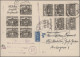 Delcampe - Bundesrepublik - Zusammendrucke: 1949/1960, Sammlung Mit 65 Belegen Mit Zusammen - Se-Tenant