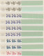 Bundesrepublik - Rollenmarken: 1971/1990, Schöne Rollenmarkensammlung Der Dauers - Roller Precancels