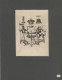 Varia (im Briefmarkenkatalog): 1800/1850 (ca.), Ex Libris, Vielseitige Sammlung - Other & Unclassified