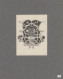 Delcampe - Varia (im Briefmarkenkatalog): 1893/1921, Ex Libris, Sammlung Von Ca. 126 Stück - Sonstige & Ohne Zuordnung