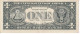 BILLETE DE ESTADOS UNIDOS DE 1 DOLLAR DEL AÑO 1995 LETRA D CLEVELAND  (BANK NOTE) - Biljetten Van De  Federal Reserve (1928-...)