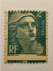 FRANCE - Marianne De Gandon - 2F. Vert - Impression Sur Raccord - N°713c - Année:1945-47 - Usados