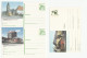 BUSES - 3 Diff  Postal STATIONERY Cards  Germany Card Cover Bus Stamps - Bussen