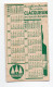 Calendrier CLACQUESIN 1936  (PPP46202) - Tamaño Pequeño : 1921-40