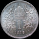LaZooRo: Austria 1 Corona 1915 UNC - Silver - Autriche