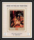 Delcampe - Manama - 3163b/ N° 600/607 Greek Mythology Tableau (Painting) Deluxe Miniature Sheets - Desnudos