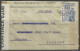 Cover - YT N°599 - Afg./Obl. Porto 10/06/1941. Contrôle Postal Lisboa >> LTD. - Cardiff - Inglaterra. - Lettres & Documents