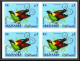 Delcampe - Manama - 3437/ N°159/169 B Parrot Perroquet Oiseaux (birds) Neuf ** MNH Non Dentelé Imperf BLOC 4 - Papagayos