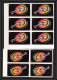 Ras Al Khaima - 748 Stock/lot De 111 Timbres Michel N°755 B Non Dentelés ** MNH Non Dentelé Imperf Stamps - Collections (sans Albums)