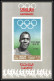 Sharjah - 2100b 510 A/B  Jesse Owens 1936 Jeux Olympiques Olympic Games ** MNH Deluxe Sheet 1968 Perf Imperf Khor Fakkan - Sommer 1936: Berlin