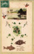 ANIMAUX _S25867_ Poissons - Devinez Qui L'envoie Vous Saurez Qui Vous Aime - Carte Gaufrée - Poissons Et Crustacés