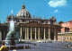 ROME, LAZIO, ST. PETER'S SQUARE, CATHEDRAL, ARCHITECTURE, FOUNTAIN, BUS, ITALY, POSTCARD - San Pietro