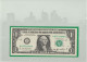 United States Of America - One Green Dollar $ - In Folder - Biglietti Degli Stati Uniti (1928-1953)